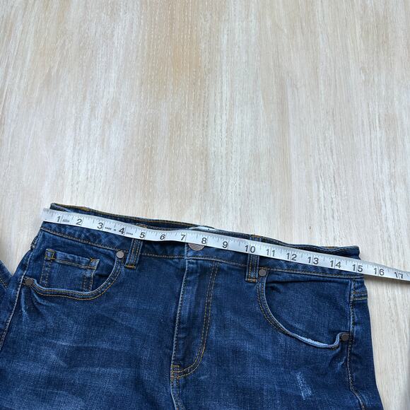 Cabi True Boyfriend Dark Wash Denim Straight Leg Mid Rise Jeans 4 Style 5494 - Picture 7 of 16